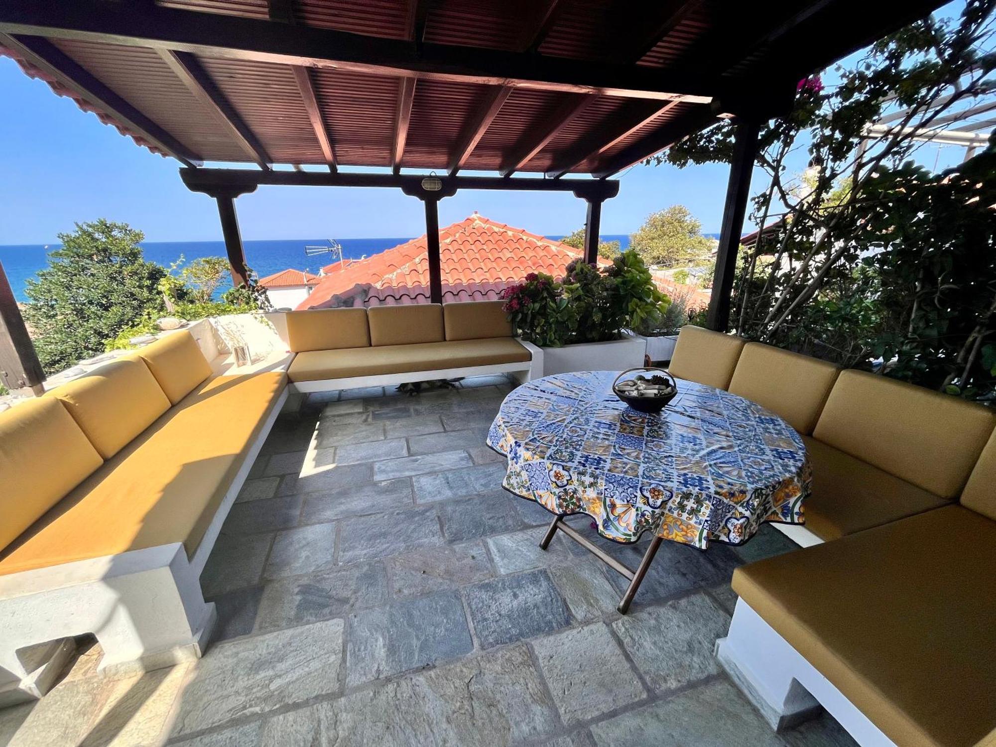 Casa Fagri - Maisonette With Sea View Agios Ioannis  Экстерьер фото